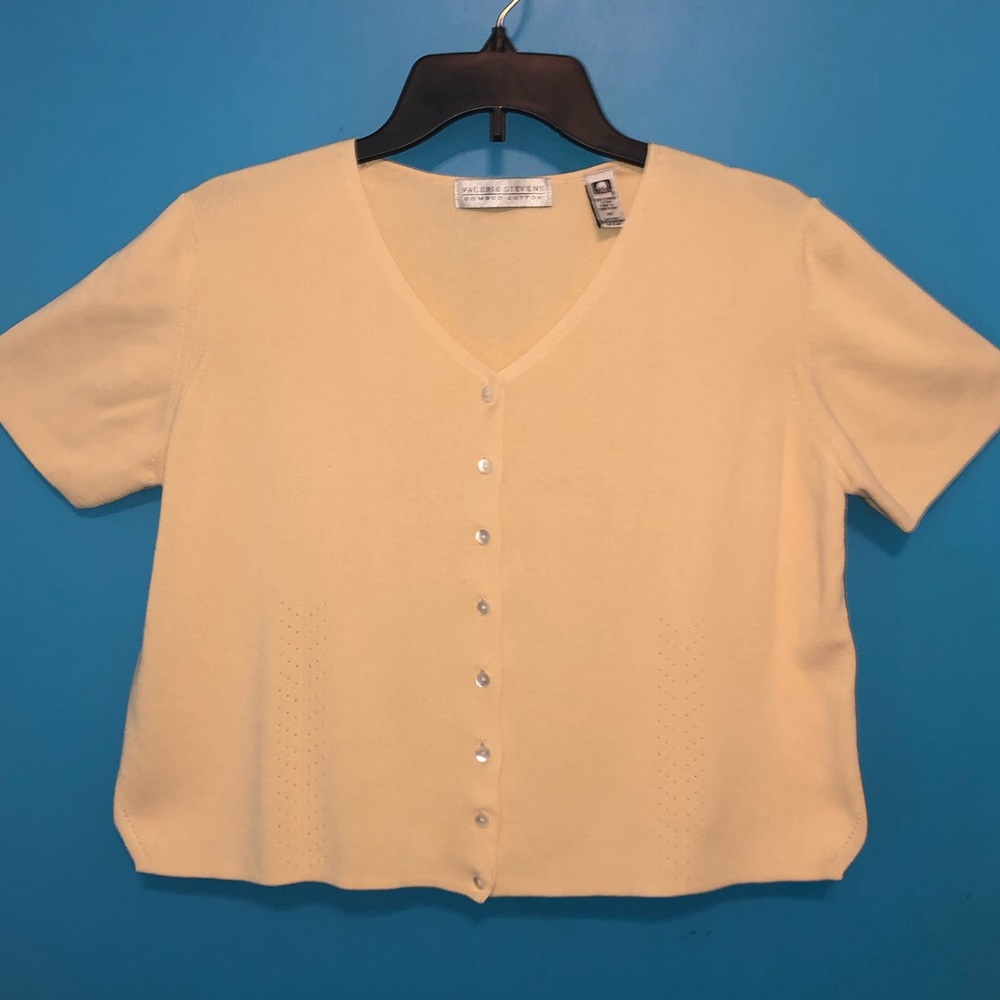 Valerie Stevens Vintage Sweater Blouse